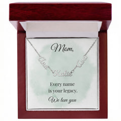 Mother's Day Multiple Names Custom Necklace