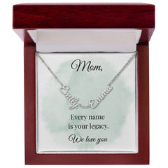 Mother's Day Multiple Names Custom Necklace