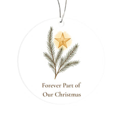 Forever Part of Our Christmas – Memorial Keepsake Ornament