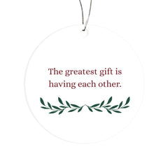 Our Family Christmas 2026 – Double-Sided Keepsake Ornament