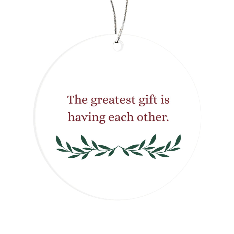 Our Family Christmas 2026 – Double-Sided Keepsake Ornament