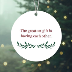 Our Family Christmas 2026 – Double-Sided Keepsake Ornament