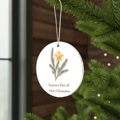 Forever Part of Our Christmas – Memorial Keepsake Ornament