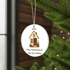Our First Christmas in Our New Home 2026 – Acrylic Ornament