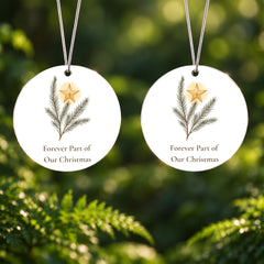 Forever Part of Our Christmas – Memorial Keepsake Ornament