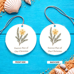 Forever Part of Our Christmas – Memorial Keepsake Ornament