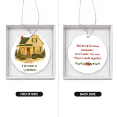 Christmas at Grandma's – Sentimental Family Keepsake Ornament