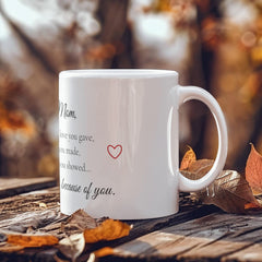 Mother's Day Mug Message for Mom